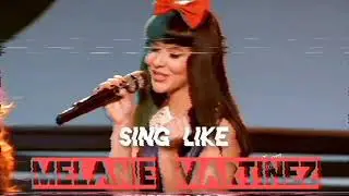 Sing Like Melanie Martinez Subliminal (The Voice)
