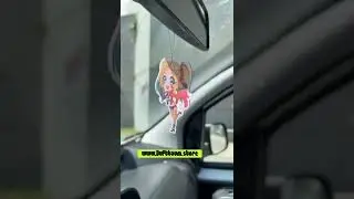 Harley Quinn Air Freshener von www.duftbaum.store. Der Lufterfrischer H&auml;ndler f&uuml;r dein Auto