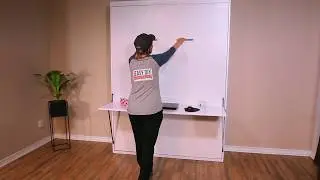 DIY Murphy Bed Stay-Level Desk Hardware - Easy to Setup
