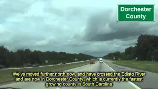 I 95 in Colleton, Orangeburg, & Clarendon Counties of SC (remix)