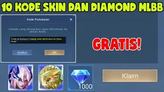 10 KODE REDEEM SKIN GRATIS MLBB DAN KODE REDEEM DIAMOND GRATIS MOBILE LEGENDS TERBARU JANUARI 2026