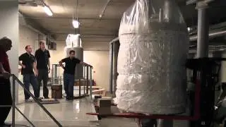 Moving in 950 MHz NMR magnet