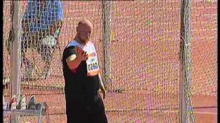 Athletics - Tomasz Rebisz - men's discus throw F46 final - 2013 IPC Athletics World C...