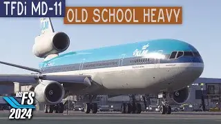 Full Flight TDFi MD-11 | KLM Los Angeles to Amsterdam | MSFS 2024
