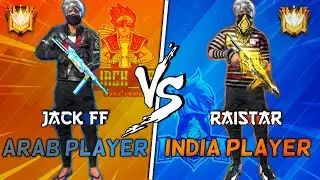 Freefire : OP JACK  ⚔️ RAI STAR 🇲🇦 VS 🇮🇳 | KINGs of headshot |