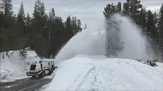 2019 Seasonal Clearing Of Ebbetts Pass/State Route 4 Begins