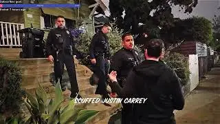 CRAZY: LAPD Arrests Aggressive Box Cutter Suspect