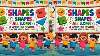 shapes youtubeShapes Song for Kids | Learn Shapes with Fun Animation | Preschool Learning A to Z