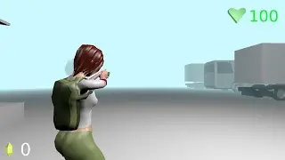 BLENDER BAIXAR GAME NO ESTILO ZUMBIS MOVIMENTOS BASICOS FREE CODIGO ABERTO EDITAVEL