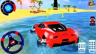 Mobil Balap Sport Racing Lintas Atas Air - Game Mobil Simulator Android Gameplay