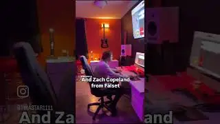 Some studio time with talent