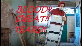 Kitchen breakdown bad tools bad job!! Property Flip