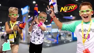 NERF FORTNITE BATTLE! 💥 Daily Bumps VS. Hobby Kids!