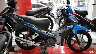 Honda Blade 110 2021 - Đen Xanh Dương X&aacute;m - Walkaround