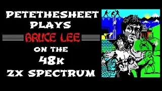 RETROGaming: petethesheet plays Bruce Lee - ZX Spectrum