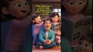 When She Combed His Hair&hellip; He Just Smiled 💗 | Father-Daughter Bond