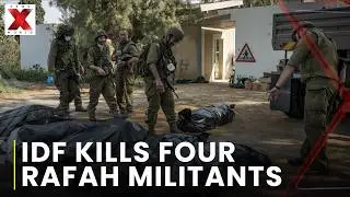 IDF Kills Four Terrorists In Rafah Violating Gaza Ceasefire Agreement | NewsX World