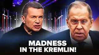 😱Wild screams in Kremlin studio! Solovyov couldn&rsquo;t his emotions. Lavrov made shocking confession