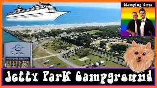 Jetty Park Campground Tour & Review - Port Canaveral Florida - Full Time RV Living - Glamping Guys