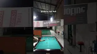 Practice RunOut 🎱 #billiard #billiar #8ball #8ballpool #bestvideo