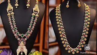 #newarrival#haramdesigns# Latest one gram gold long haram designs|| online shopping ||