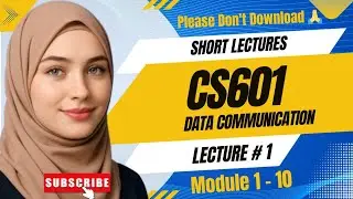 CS601 Short Lectures | CS601 Lecture 1