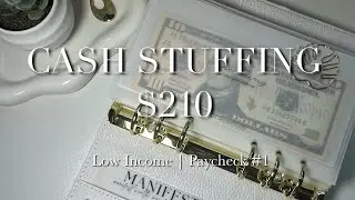 Low Income Cash Stuffing • $210 • December Paycheck 2
