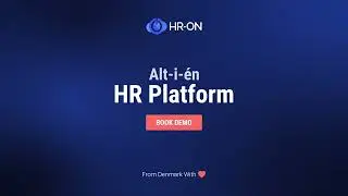 HR-ON X Ditur Alt-i-&eacute;n Platform: Rekruttering, Onboarding & HR-administration