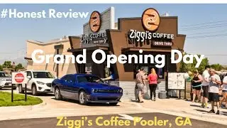 New Years Day/Grand Opening Ziggi's Coffee (Episode 24) Pooler, GA #honestreview #honestfoodreview