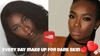 Easy Natural Makeup Tutorial Compilation For Dark Skin Girls
