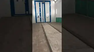 Walk Through a Train Spray Booth