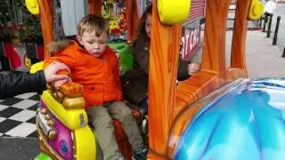 Rowans scary ride at the fair