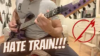 Hate Train (Metallica Cover) - Rhythm Cover (Solo section)