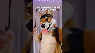 Furry Con Essentials! #furry #fursuit #furryconvention