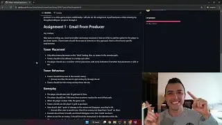 Game Developer Assignments : Your First Email