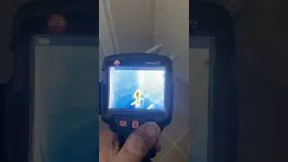 Testo 872 termal kamera su ka&ccedil;ağı