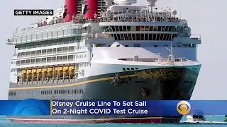 Disney Cruise Line To Set Sail On 2-Night COVID Test Cruise