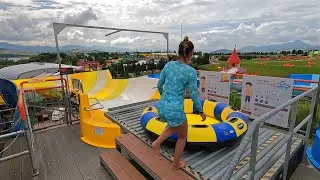 4 Family 👨‍👩‍👧‍👦 Water Slide 💦 at Tatralandia 🇸🇰
