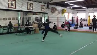 matthew kung fu blue/black belt test