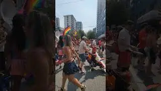 Brazilian LGBT in Pride Parade Vancouver 2023