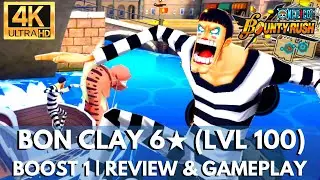 BON CLAY aka MR.2 6★ GAMEPLAY & REVIEW | LVL 100 RANK SS | ONE PIECE BOUNTY RUSH OPBR! [4K HD]
