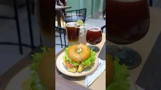 📍8th Day Cafe, Ballygunge #kolkata #burger #viral #cafe #aestheticcafe #coffee #pretty #tiramisu