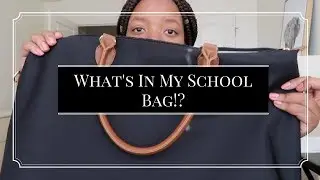 What&rsquo;s In My School Bag| Renae&rsquo;s Corner