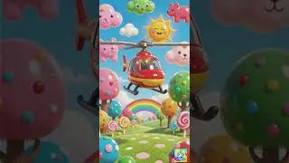From Toy Helicopter to Butterfly 🦋 | Cute Transformation #shorts #animation #helicopter