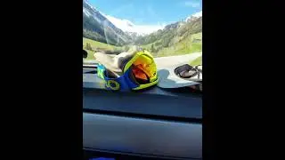 Riversurfing and Snowskating in Austria. We found 3 Highwater Waves middle in the Alps . Floodsurf.