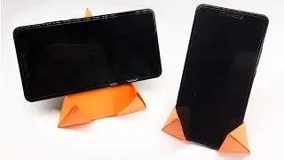 Easy Origami for kids - How to make Origami Phone Stand