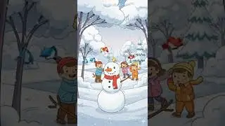 The Snowman&rsquo;s Surprise🎄❄️ | Magical Winter Story for Kids | Christmas & New Year | @KidsWithTJ