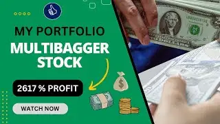 MY PORTFOLIO MULTI BAGGER STOCK  2617 % PROFIT