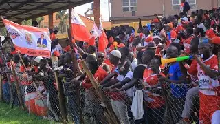 Kitara FC Fans at Masindi Stadium between URA FC (Kitara won 3 goals)