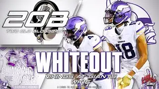 Vikings vs Giants - Whiteout | Two Old Bloggers🎙